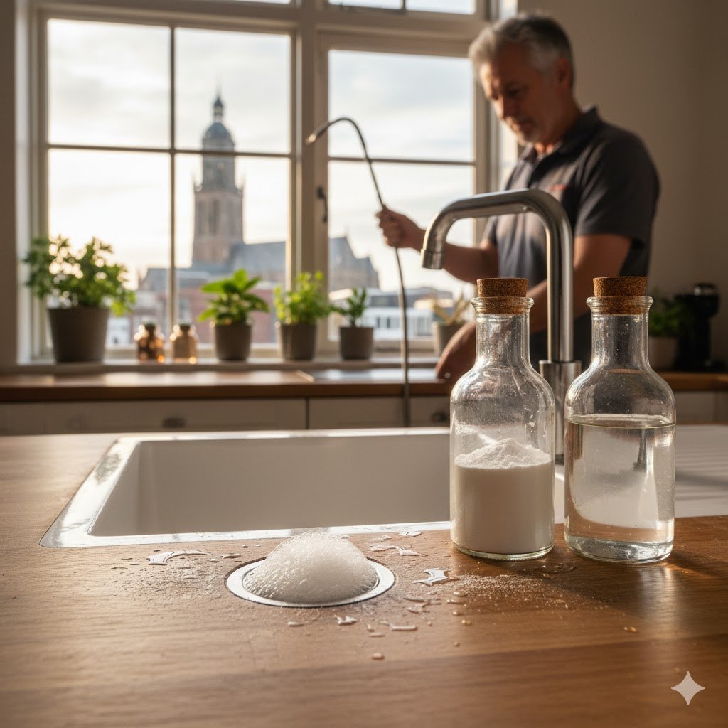 soa en azijn ontstoppen